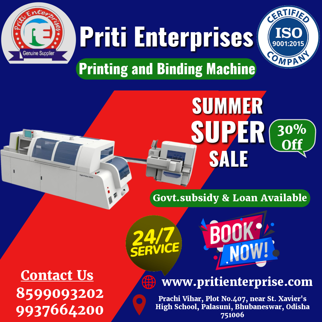 Printing and Binding Machine