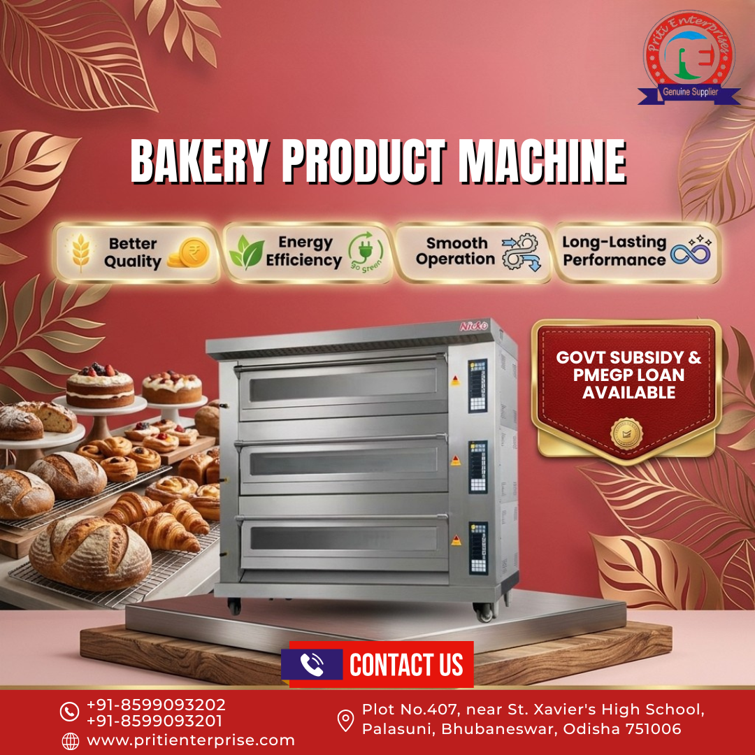 BAKERY PRODUCT MACHINE