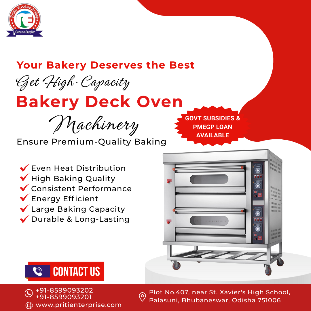 Bakery Deck Oven Machinery