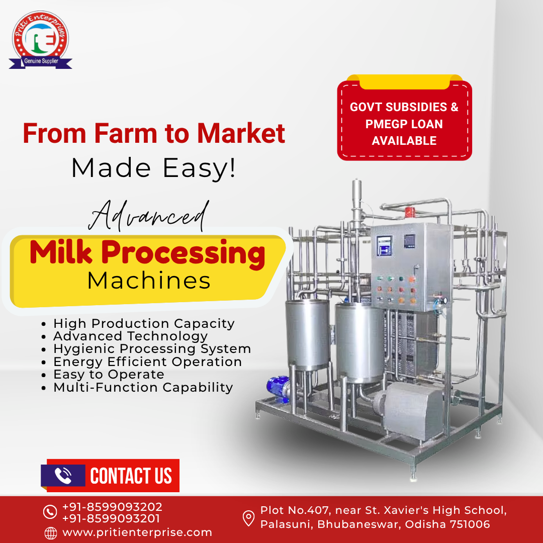 Milk Processing Machines