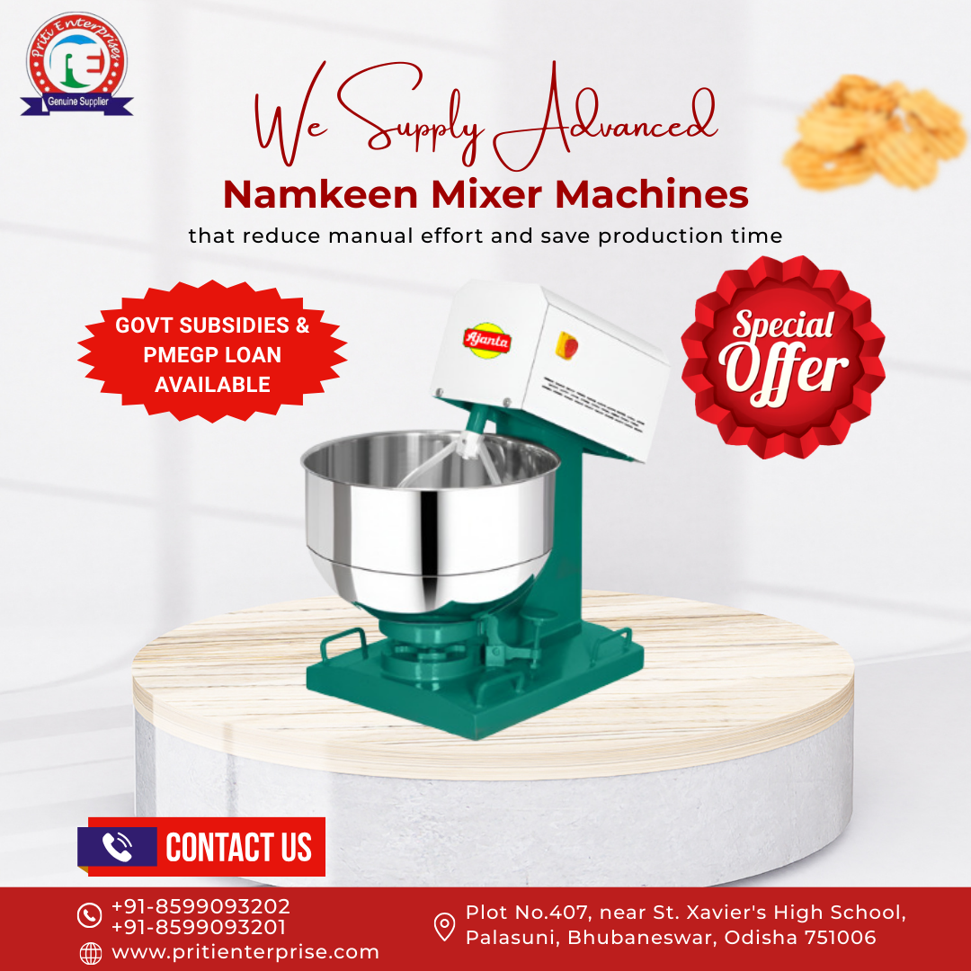 Namkeen Mixer Machines