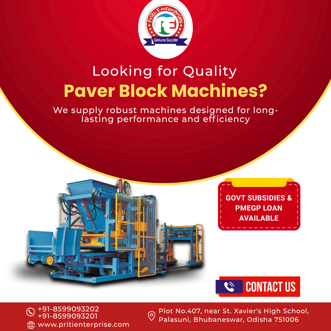 Paver Block Machines