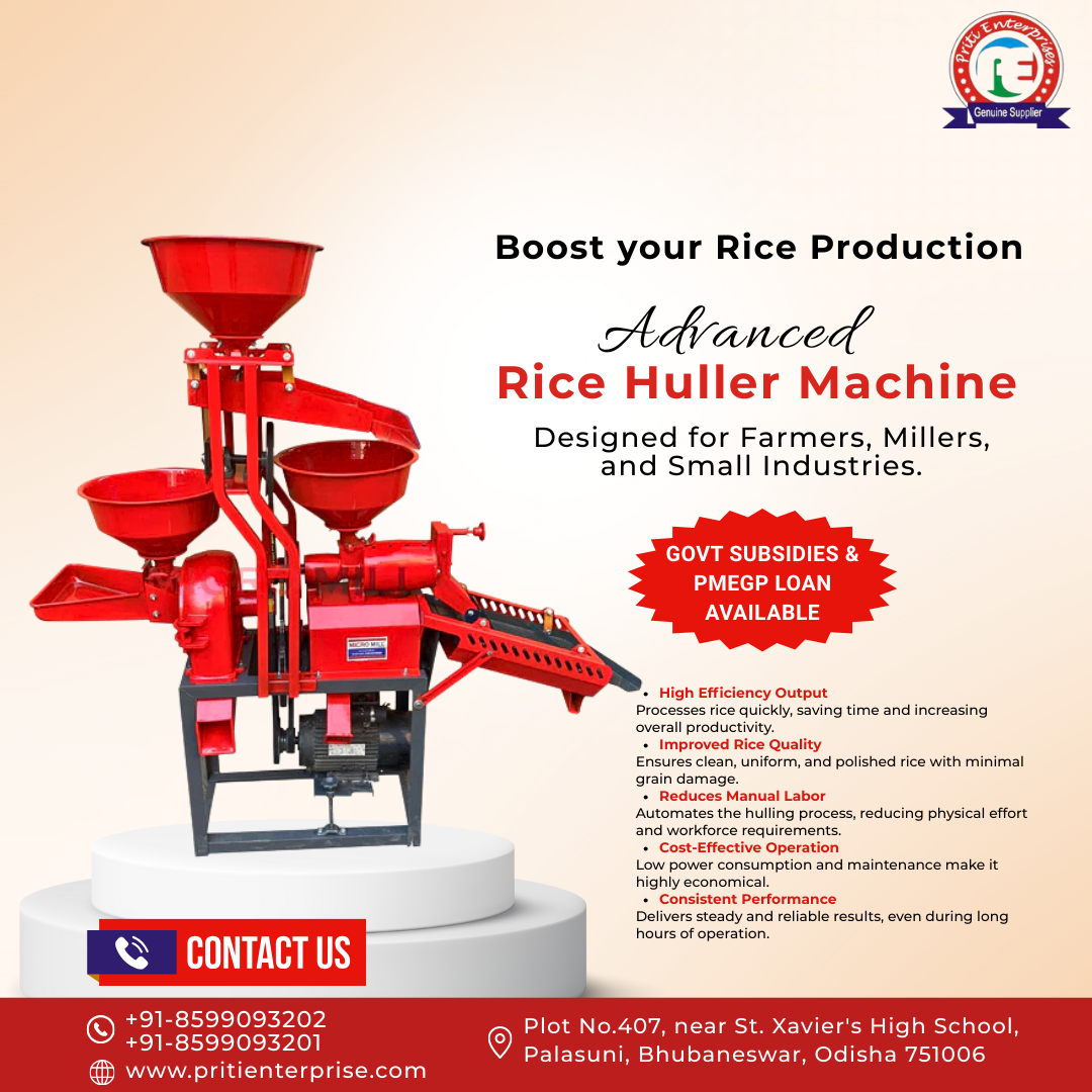 Rice Huller Machine