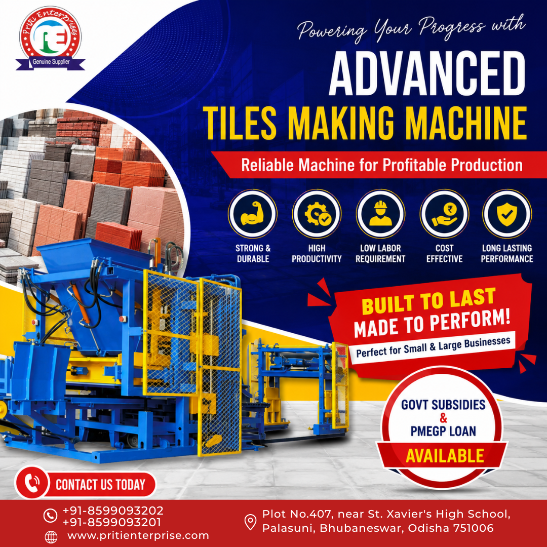 TILES MAKING MACHINE