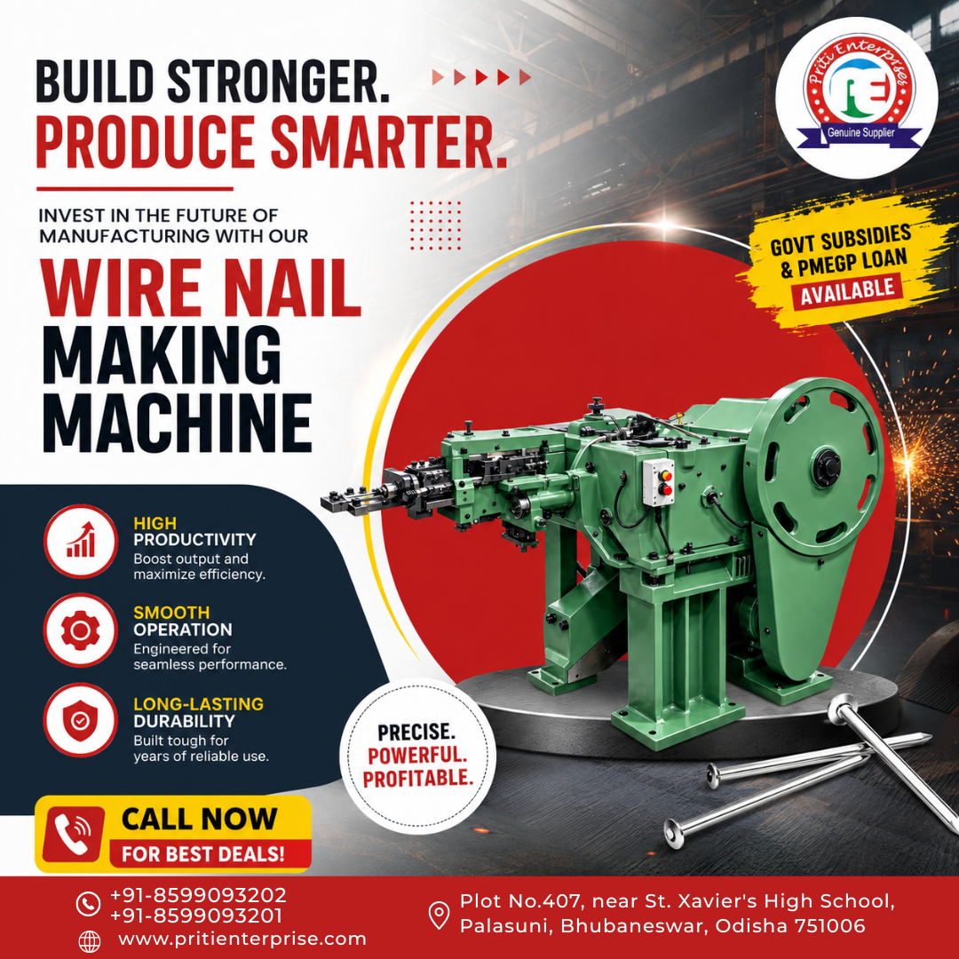 WIRE NAIL MACHINE